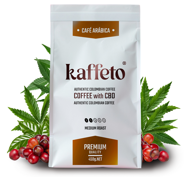 Colcannabian Kaffeto cafe con CBD autentico colombiano con registro FDA